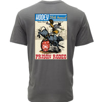 Hooey Men's Prison Rodeo Graphic Tee in Grey