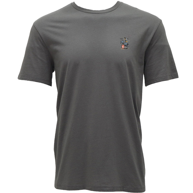 Hooey Men's Prison Rodeo Graphic Tee in Grey