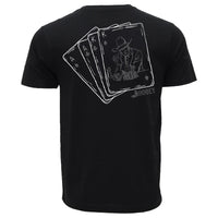 Hooey Men's Gambler Graphic Tee in Black