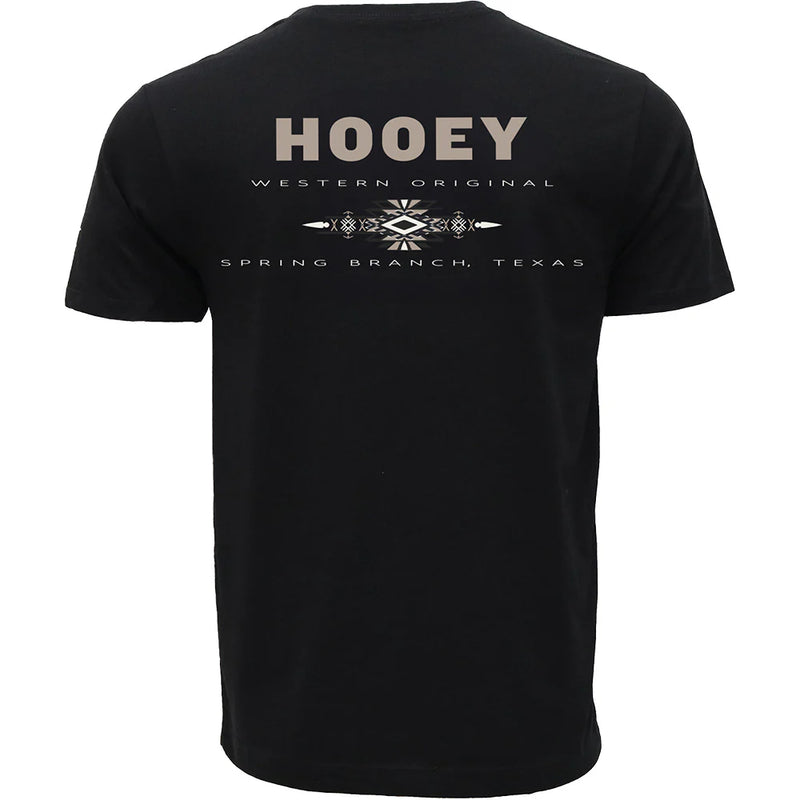 Hooey Men's Peyote Graphic Tee in Black