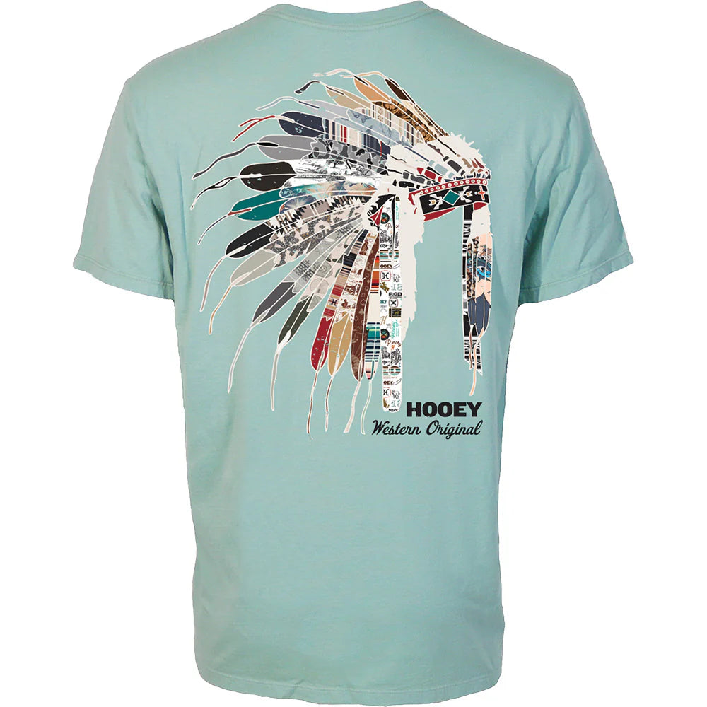 Hooey Youth Hooey Heritage Graphic T-Shirt in Light Blue