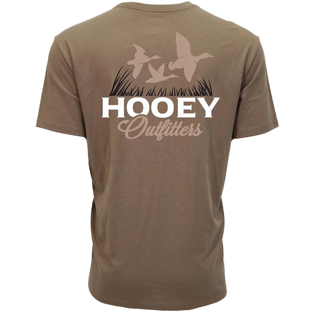 Hooey Men's Decoy Graphic Tee in Brown