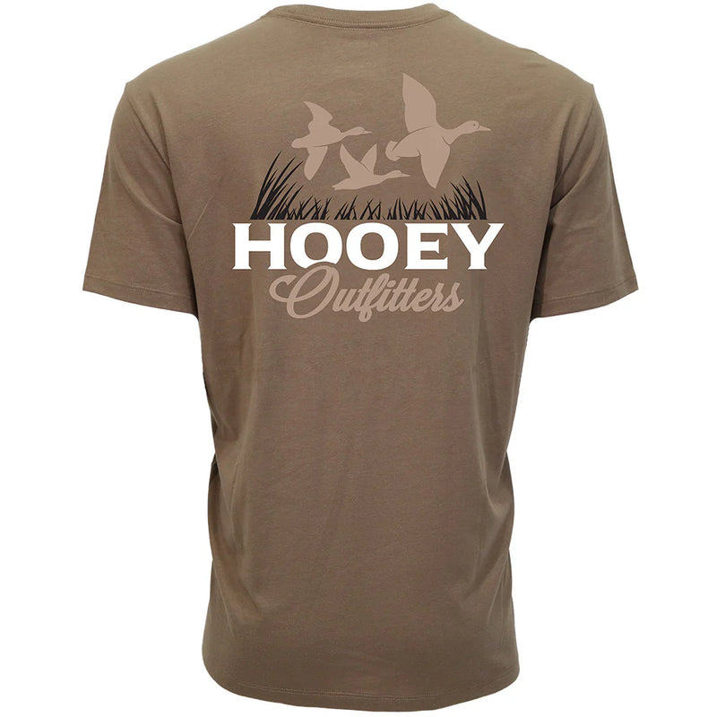 Hooey Men's Decoy Graphic Tee in Brown