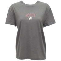 Hooey Girl's Salado Graphic T-Shirt in Dark Grey