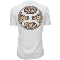 Hooey Women's S/S Concho Graphic Tee in Cream