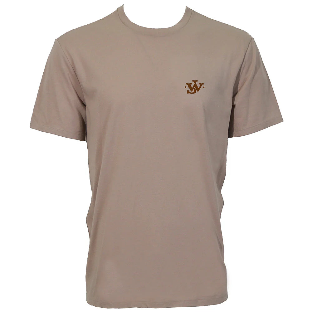 Hooey Men's John Wayne Graphic Tee in Light Brown