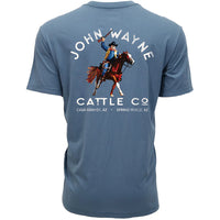 Hooey Youth John Wayne Graphic T-Shirt in Dark Denim