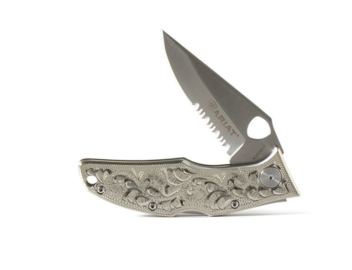 Ariat Plain Hybrid Engraved Knife