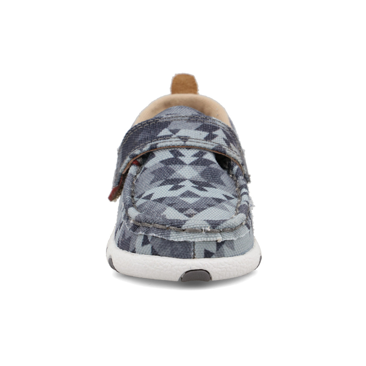 Hooey by Twisted X Infant & Toddler Grey Aztec Driving Moc