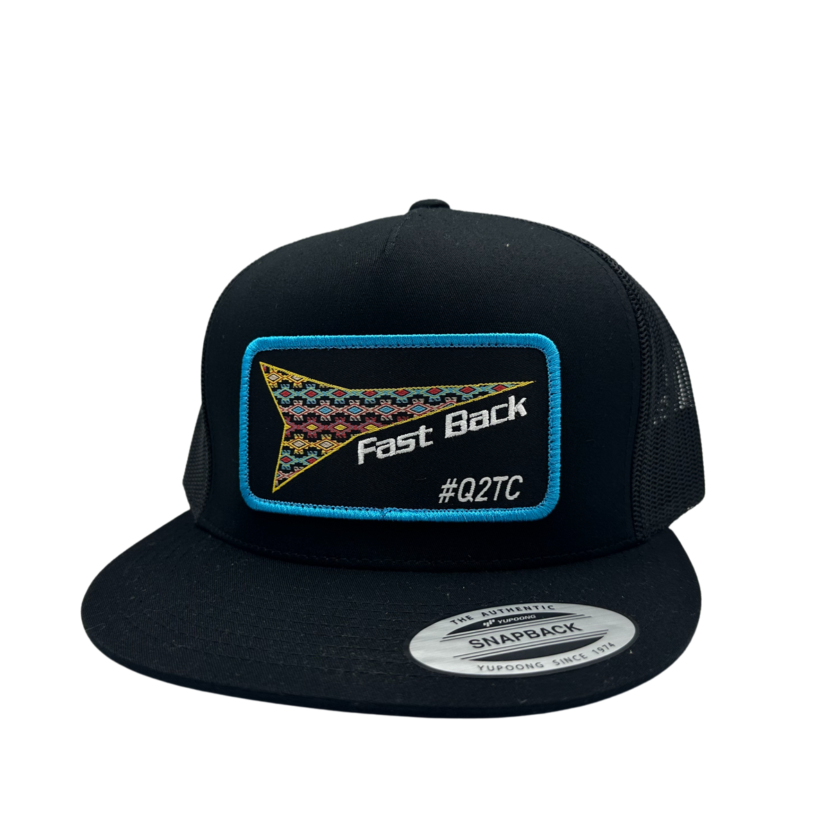 Red Dirt Hat Co X Fast Back Ropes Aztec Black Cap