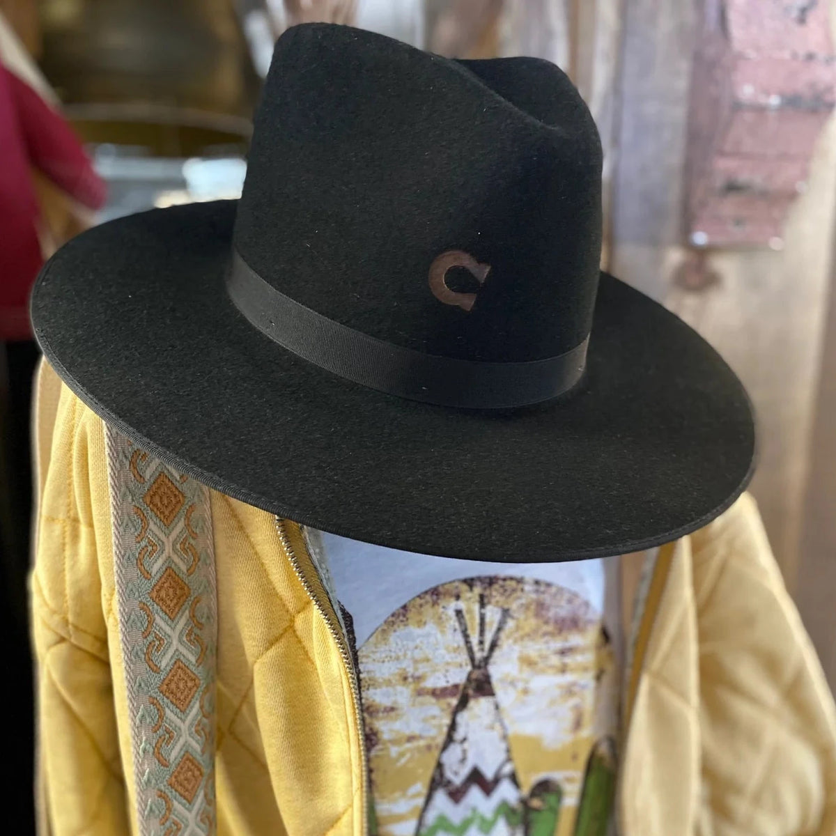 Black charlie hot sale 1 horse hats