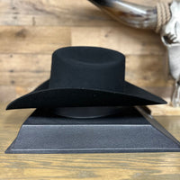 Bull Ranch Black Wool Felt Hat
