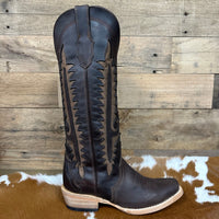 Tanner Mark Women's Emery 14" Narrow Square Toe Boot in Brown