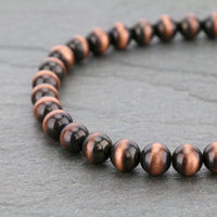 Western Chunky Copper Navajo Pearl Necklace