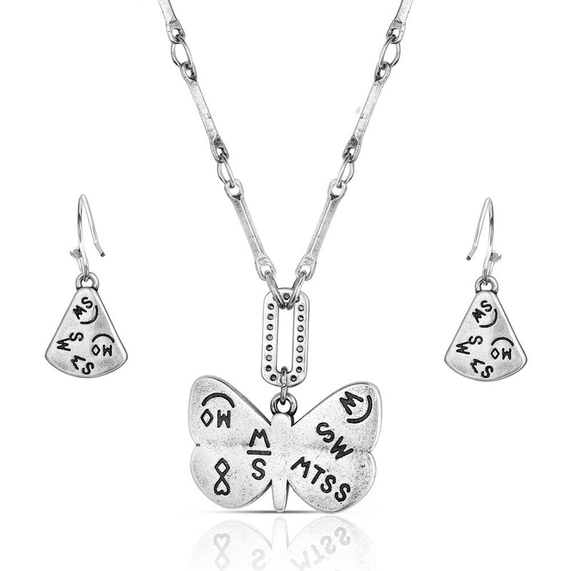 Montana Silversmiths Set Me Free Turquoise Jewelry Set