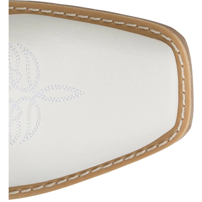 Justin Women's Rae 12" Western Boot in Bright White