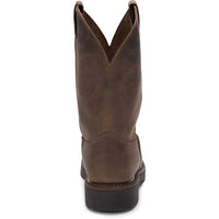 Justin Men's Balusters 11" Work Boot in Bay Gaucho Brown