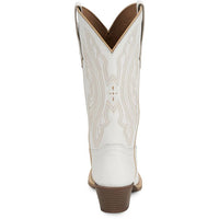 Justin Women's Rae 12" Western Boot in Bright White