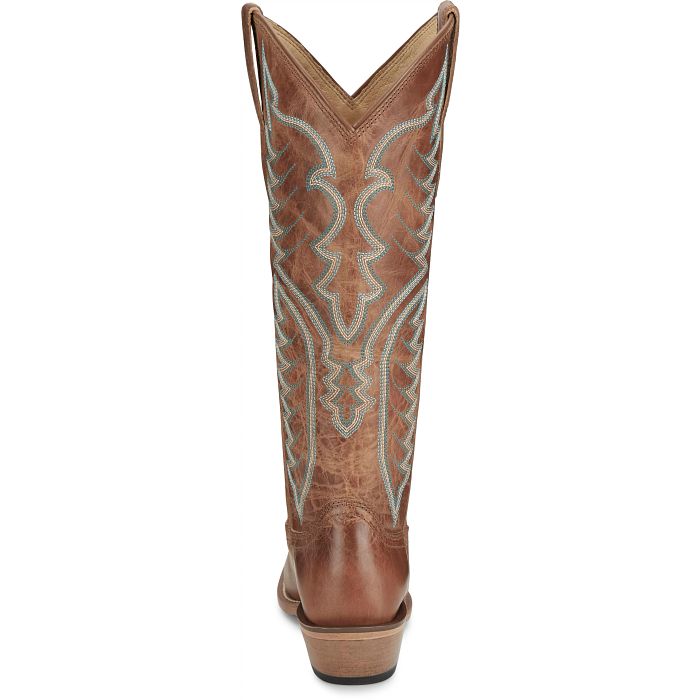 Justin Women's Evelyn 15" Western Boot in Barnwood