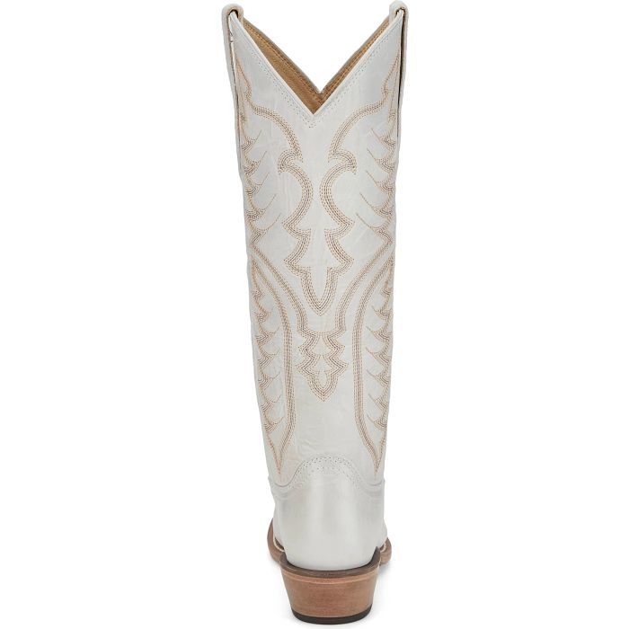 Justin Women's Evelyn 15" Western Boot in Vintage Ivory