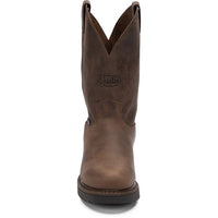 Justin Men's Balusters 11" Work Boot in Bay Gaucho Brown