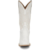 Justin Women's Rae 12" Western Boot in Bright White