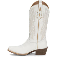 Justin Women's Rae 12" Western Boot in Bright White