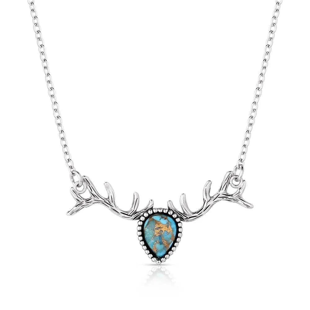 Montana Silversmiths Alpine Embrace Turquoise Necklace