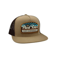 Red Dirt Hat Co. "Blue Skies" Hat in Khaki/Brown