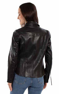 Scully Women's Lamb Jacket in Black