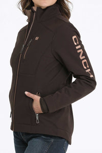 Cinch Women's Concealed Carry Bonded Jacket in Brown