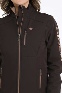 Cinch Women's Concealed Carry Bonded Jacket in Brown
