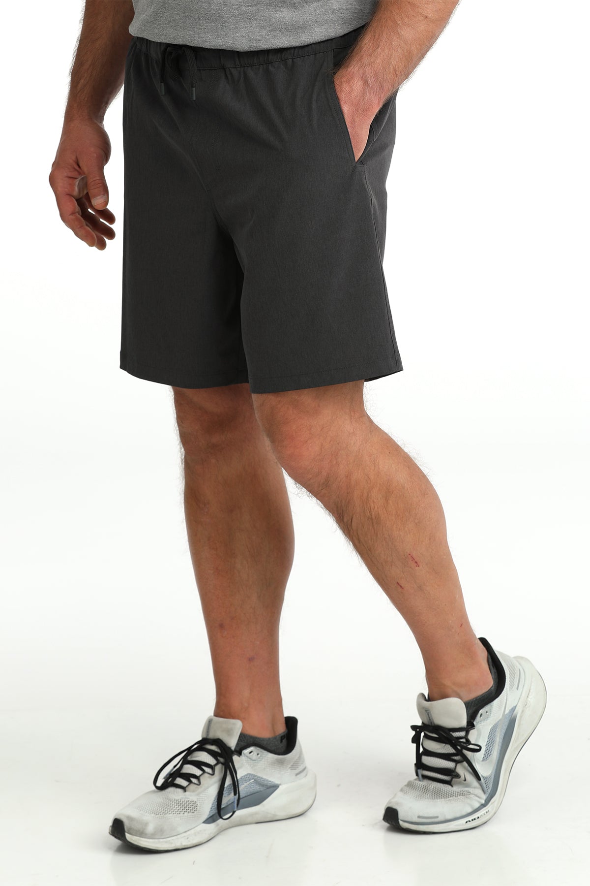 Cinch Men's ArenaFlex 7.5" Shorts in Charcoal