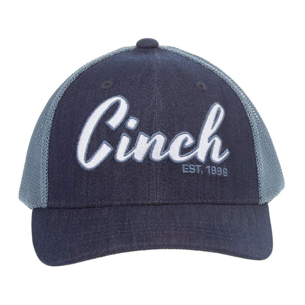 Cinch Boy's Blue FlexFit Trucker Cap