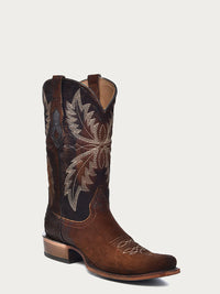 Corral Men's Chocolate Lamb Narrow Square Toe Western Boot