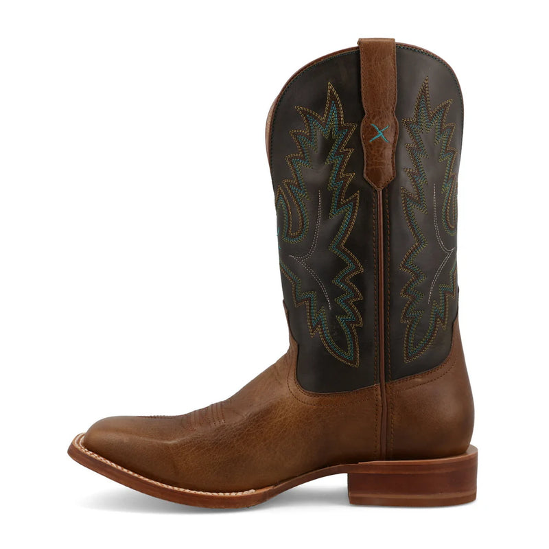 Twisted X Men’s 12" Rancher Boot in Tobacco in Saddle & Umber