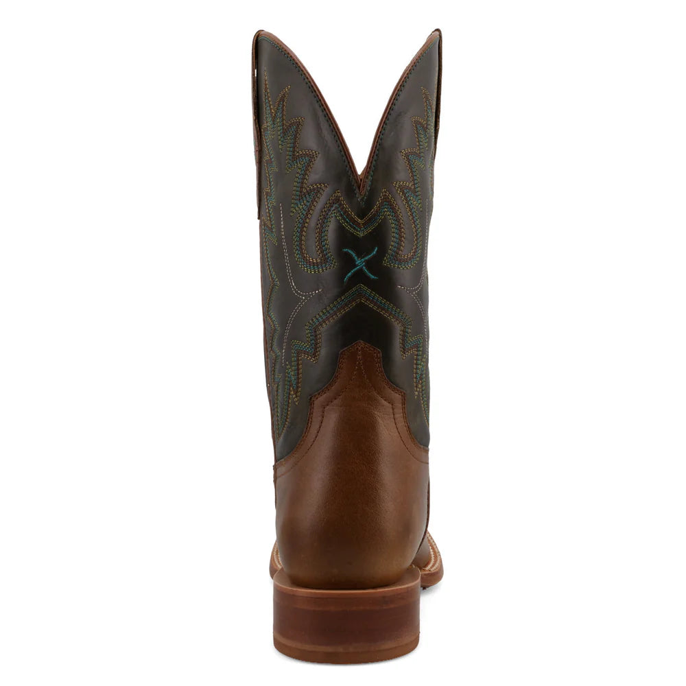 Twisted X Men’s 12" Rancher Boot in Tobacco in Saddle & Umber