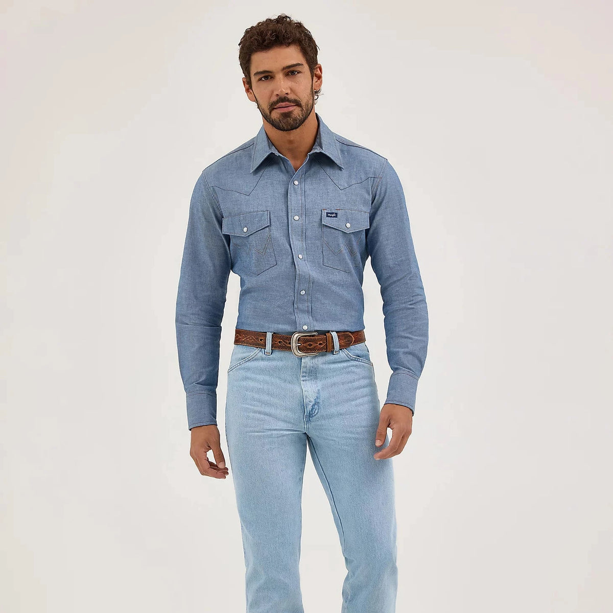 Vintage Chemise western à carreaux Wrangler Homme grande Vintage Chemise western à carreaux Wrangler Homme grande