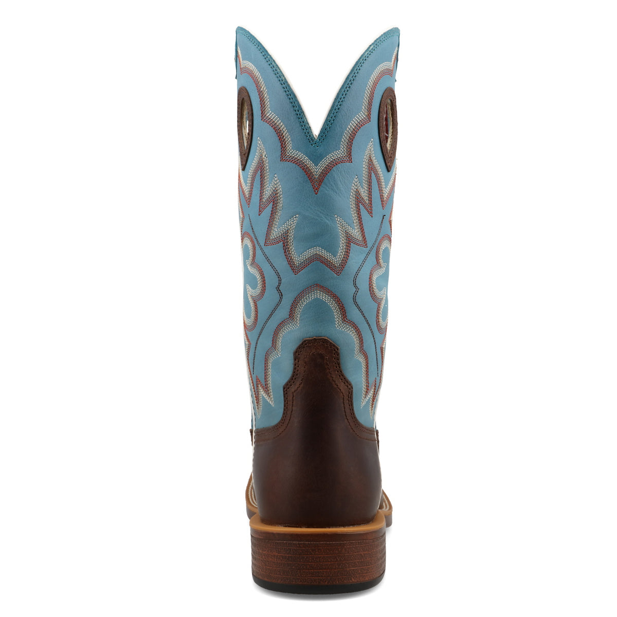 Twisted X Men's 13" Top Hand Boot in Dark Brown and Lagoon