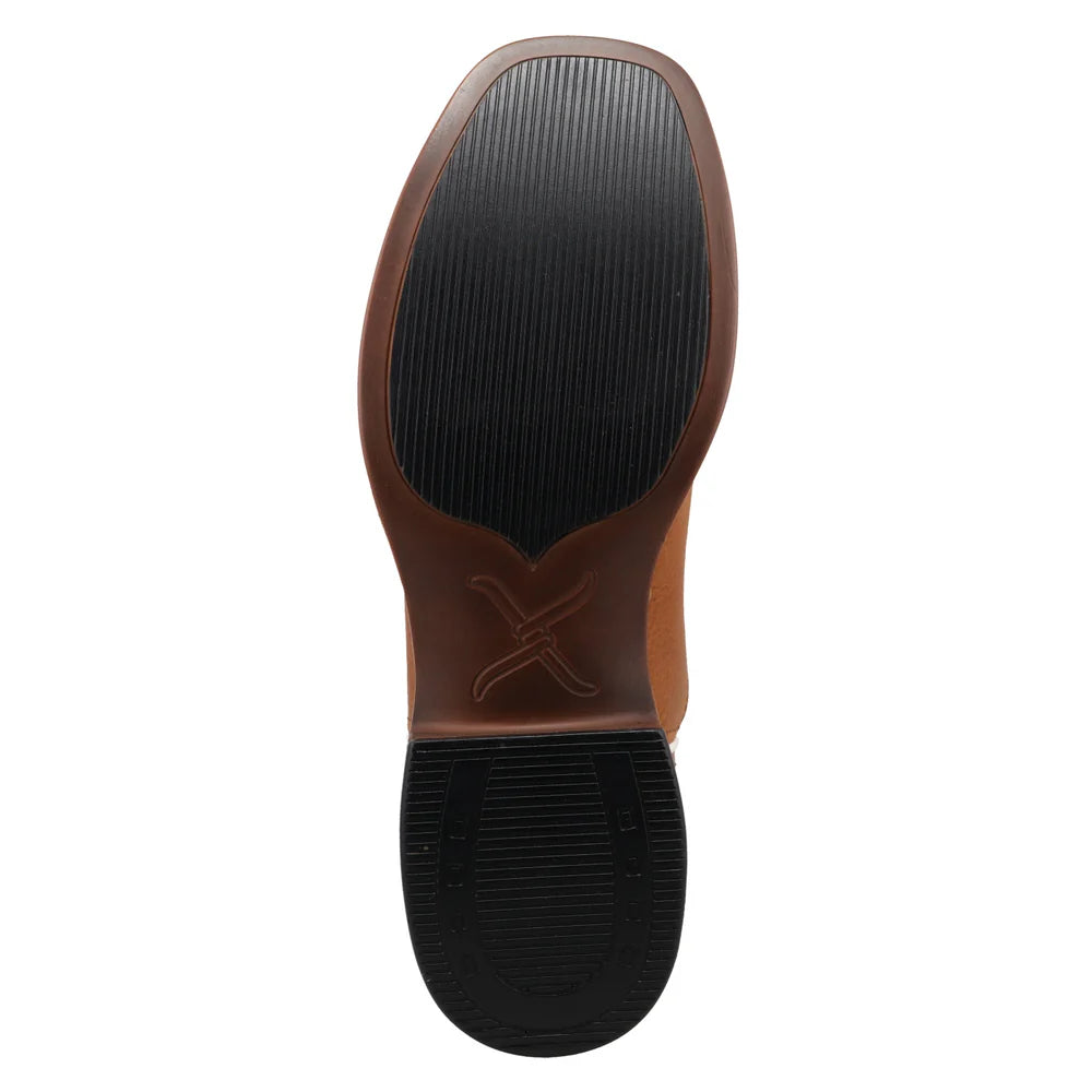 Twisted X Men's 13" Top Hand Boot in Peanut and Dark Citron