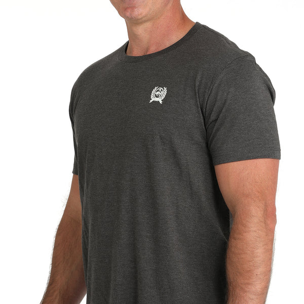 Cinch Men's Cinch American Denim Classic Graphic Tee in Grey