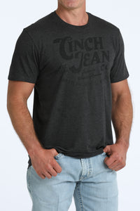 Cinch Men's Cinch Jean Graphic T-Shirt in Charcoal