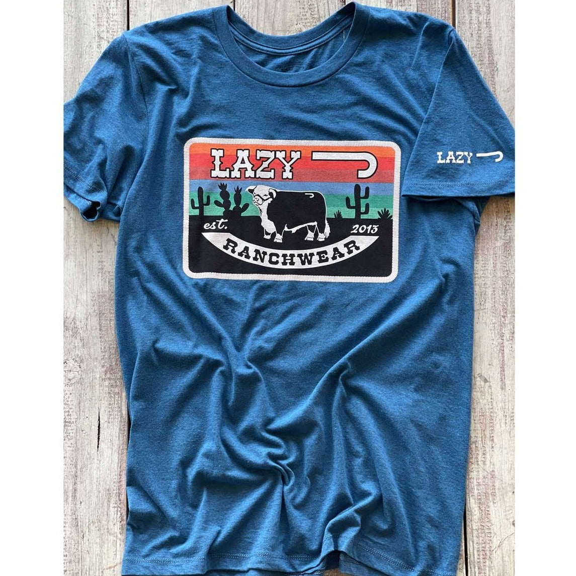 Lazy J Ranch Wear Hereford Sky T-Shirt