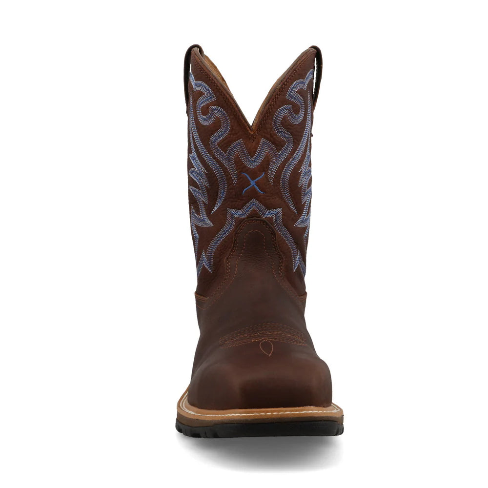 Twisted X Men's 11" Nano Toe Work Boot in Hickory