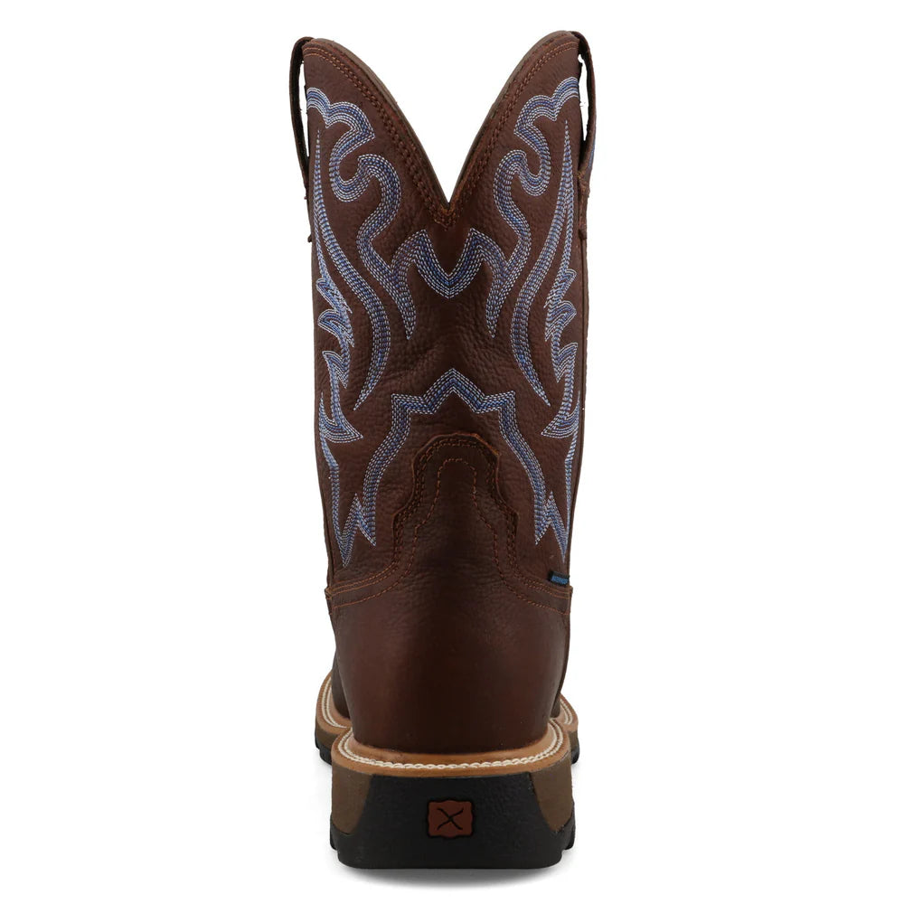 Twisted X Men's 11" Nano Toe Work Boot in Hickory