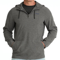Cinch Men's Arenaflex 1/4 Zip Hoodie in Grey