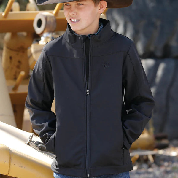 Cinch Youth Boy's Bonded Jacket in Black