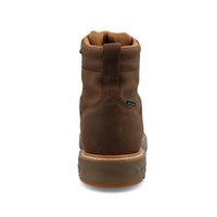 Twisted X Men's 6" Lace Up Work Boot Nano Safety Toe in Oak