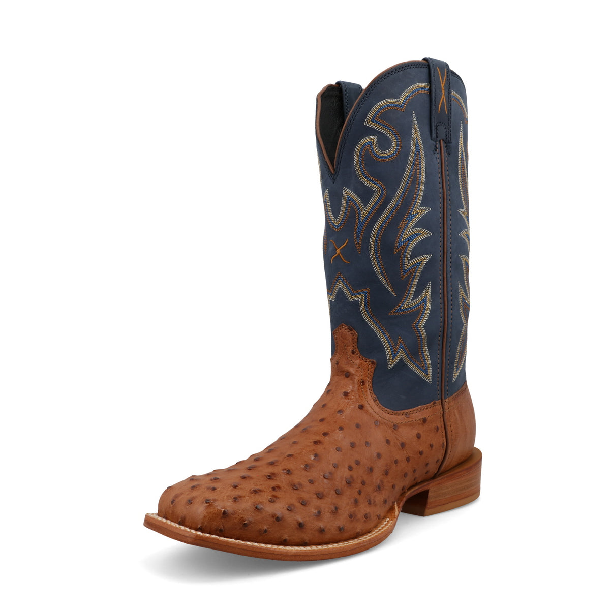 Twisted X Reserve Collection Men's 13" Full Quill Ostrich Boot