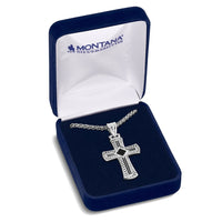 Montana Silversmiths Sundown Ridge Cross Necklace